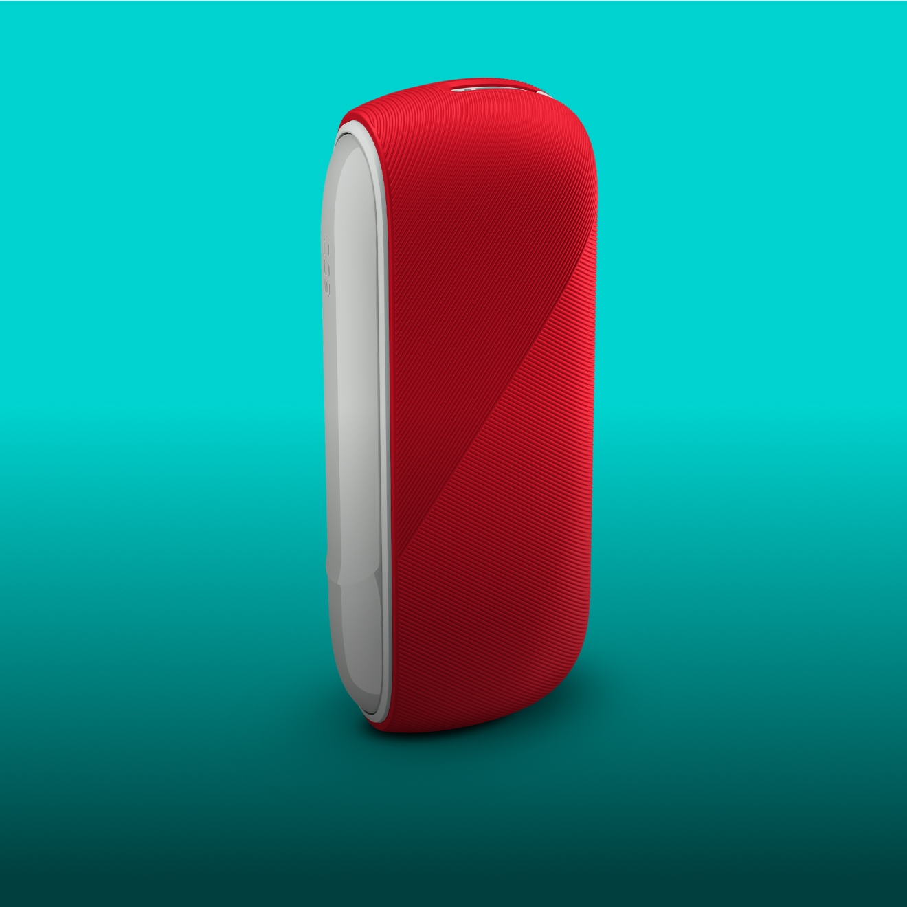 Accessoires IQOS Originals Duo : housse en silicone rouge.